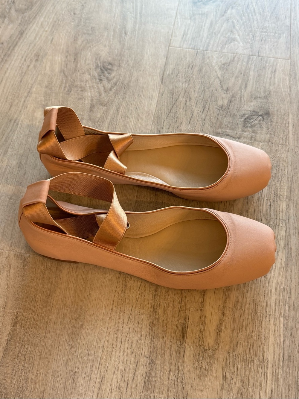 Chloe Pink Crossover Ballet (Pointe) Flats 40.5 / 41